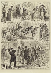 Vorbereitungen für das Pantomime